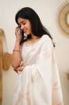 MF 79 White Golden Designer Banarasi Silk Sarees Wholesale Price In Surat